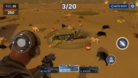 Heli Hog Hunt - Sniper Game screenshot 2