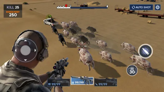 Heli Hog Hunt - Sniper Game screenshot 3