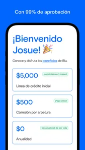 Blu: Tarjeta de Crédito screenshot 2