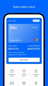 Blu: Tarjeta de Crédito screenshot 3