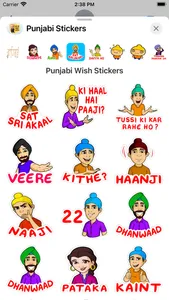Animated Punjabi Stickers screenshot 1