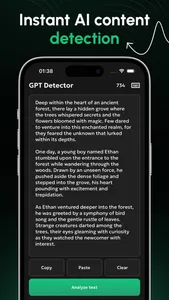 AI Detector - Text Analyzer screenshot 1