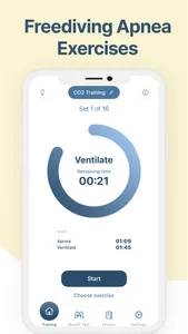 Freediving Apnea Exercise screenshot 0