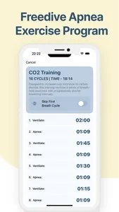 Freediving Apnea Exercise screenshot 3