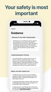 Freediving Apnea Exercise screenshot 8