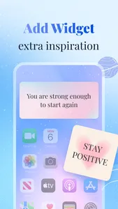 Daily Quote: Motivation Widget screenshot 1