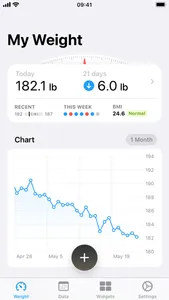 MyWeight² screenshot 0