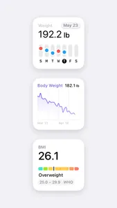 MyWeight² screenshot 1