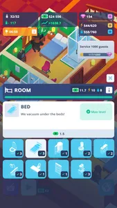 Idle Hotel Tycoon Empire screenshot 3