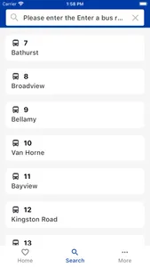 Toronto Bus Tracker screenshot 0