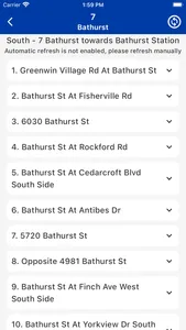 Toronto Bus Tracker screenshot 1