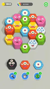 Hexa Stack Sort - Color Merge screenshot 3