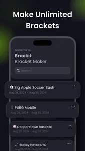 Tournament & Bracket Maker ۬ screenshot 0