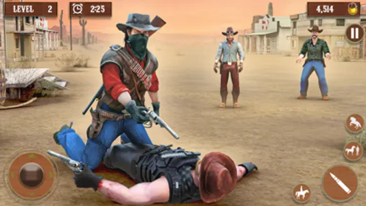 Wild West Cowboy Sniper RPG screenshot 1