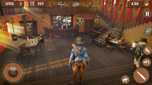 Wild West Cowboy Sniper RPG screenshot 2