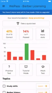 WePass Barber License screenshot 0