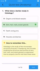 WePass Barber License screenshot 2