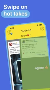 Nuance - Tinder for Hot Takes screenshot 0