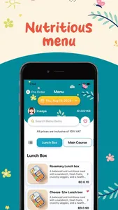 School Meal screenshot 2