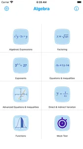 SAT Math : Algebra Lite screenshot 0