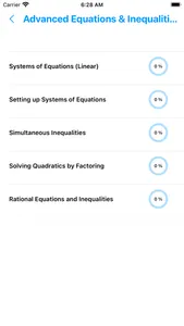 SAT Math : Algebra Lite screenshot 1
