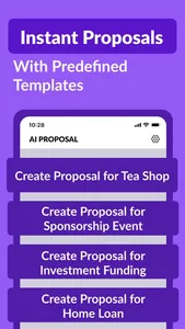 AI Proposal Writer, Generator screenshot 1