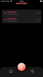 REC Voice recording screenshot 0