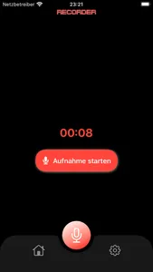 REC Voice recording screenshot 1