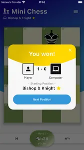 Mini Chess 5x4 screenshot 2