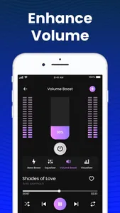 Bass Booster - Equalizer Boost screenshot 2