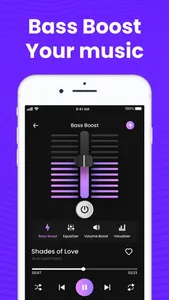 Bass Booster - Equalizer Boost screenshot 3