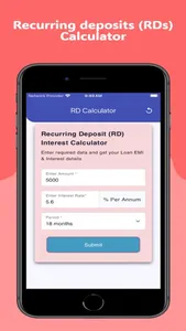 RD Calculator screenshot 2