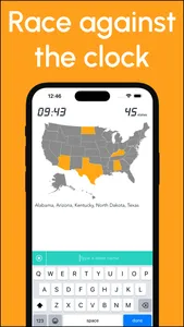 Geography Map Game: 50 States screenshot 0