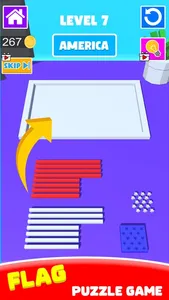 Flag Painting: Puzzle Game 3D screenshot 0