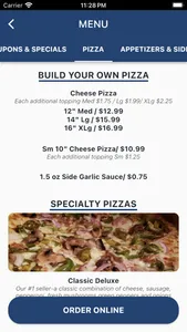 Wings, Pizza Y Mas screenshot 2