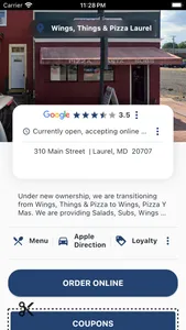 Wings, Pizza Y Mas screenshot 3