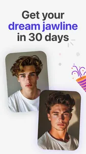 Jawline Exercises: Mewing Men screenshot 0