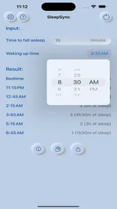 SleepSync: Sleep Calculator screenshot 1