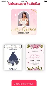 Quinceañera Invitation screenshot 3