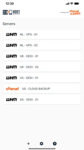 Host Manager screenshot 1