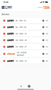 Host Manager screenshot 2