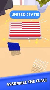 Drop Fit: World Flag Puzzle screenshot 1