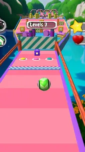 Rolling Ball Sky Escape Game screenshot 0