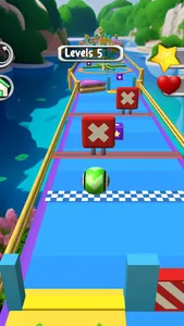 Rolling Ball Sky Escape Game screenshot 2
