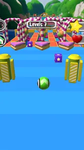 Rolling Ball Sky Escape Game screenshot 3