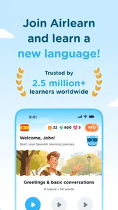 Airlearn - Language Learning screenshot 0