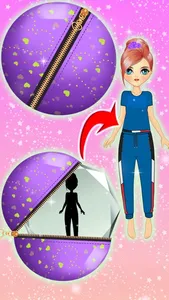 Fun Unboxing Color Reveal Doll screenshot 0