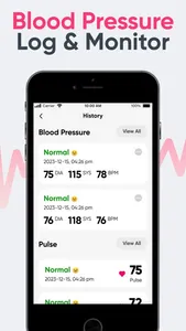 Blood Pressure Tracker Pro App screenshot 0