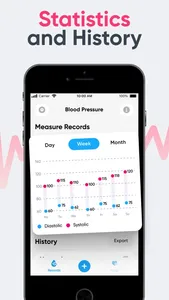 Blood Pressure Tracker Pro App screenshot 2