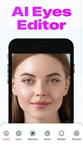 Red Eye Corrector Color Change screenshot 3